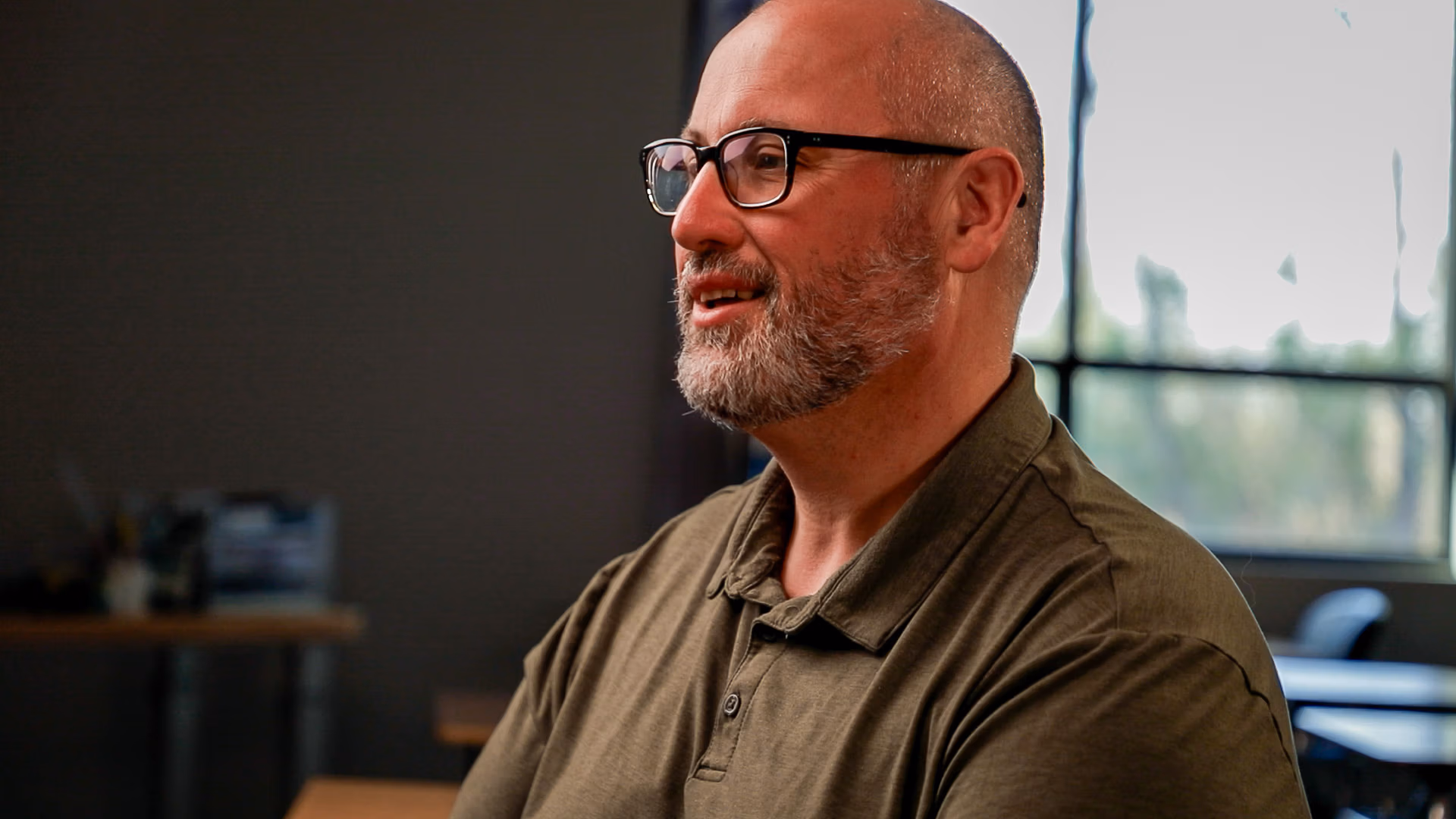 Man with glasses and beard